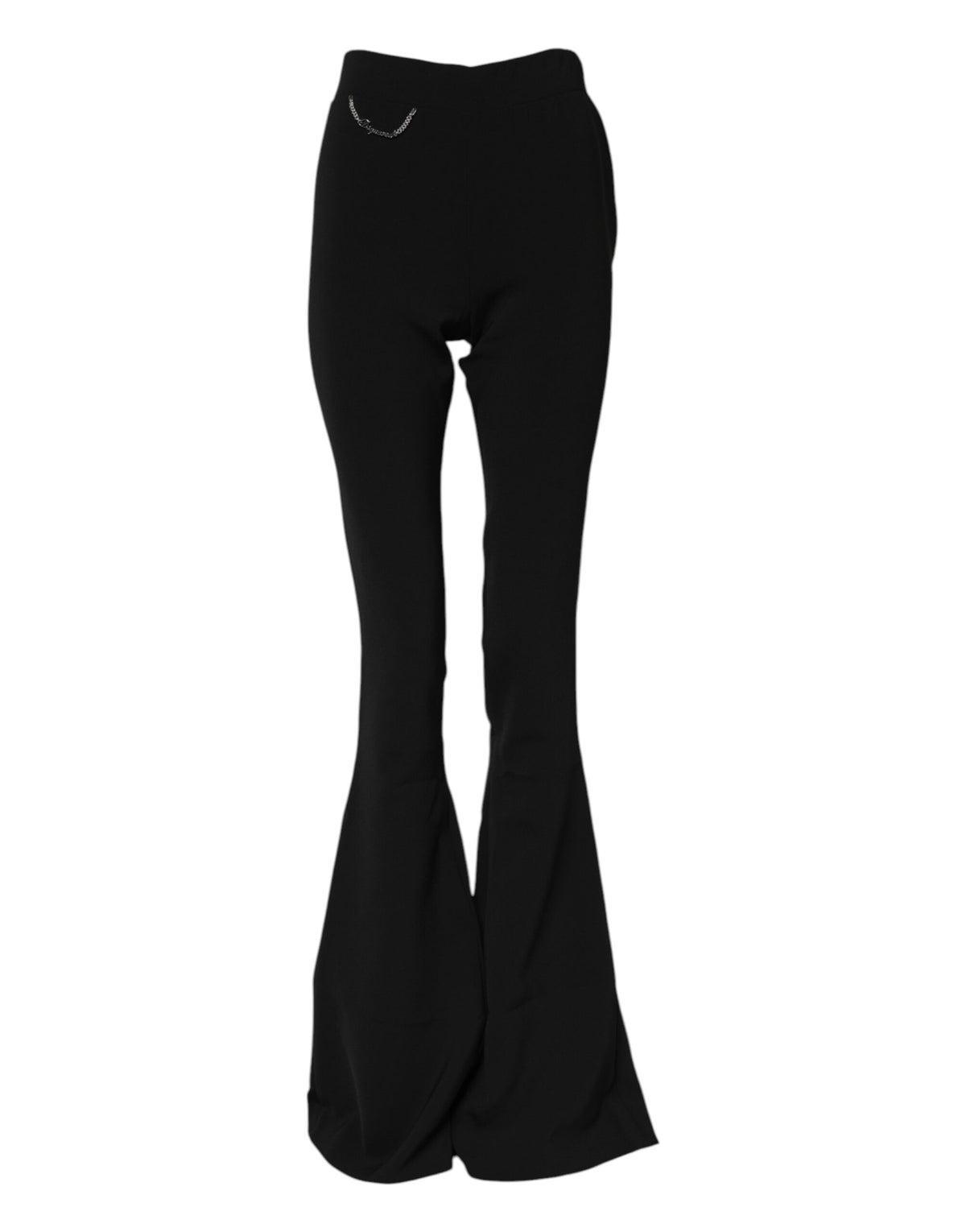 Dsquared² Women's Flared High Rise Polyester Jeans - Black