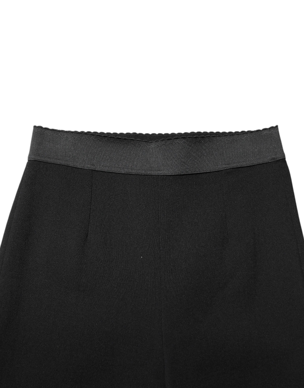 Dolce & Gabbana 9 To 5 Women's Leggings High Rise Virgin Wool - Black