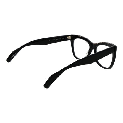 Eyeglasses Frames by Yohji Yamamoto for men in plastic black showcases a refined full-frame frame design with a refined black coloured frame finish for a refined and sophisticated look.