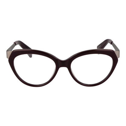 Eyeglasses Frames by Yohji Yamamoto for unisex in acetate purple features an refined silhouette, showcasing a sophisticated purple coloured frame and refined full-frame frame design for a refined look.