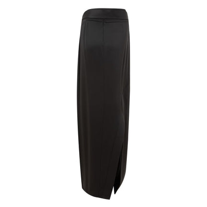 Skirt by Tom Ford for women in viscose satin black features an tailored silhouette, artfully capturing the essence of Women's Pencil Viscose Satin Skirt in a sophisticated .