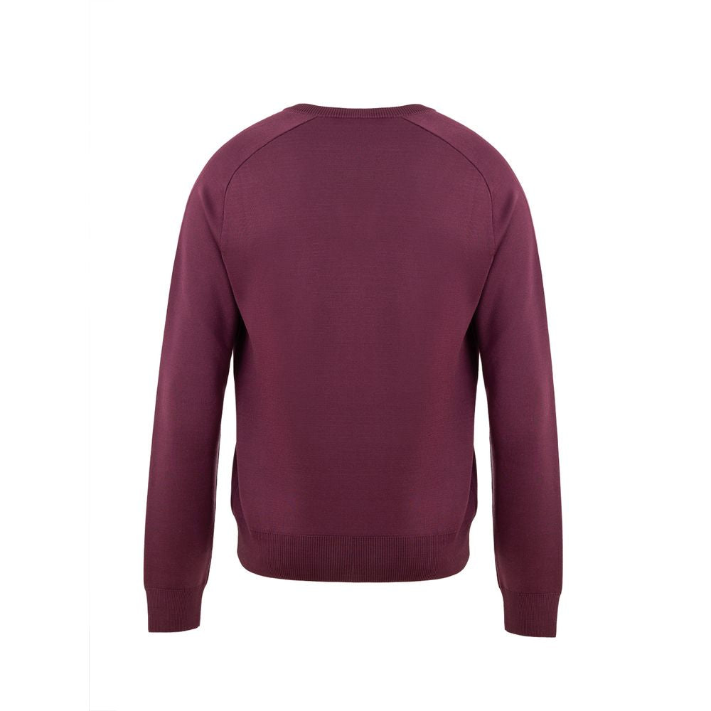 Sweater by Tom Ford for men in polyamide polyurethane & silk purple features an polished silhouette, showcasing refined and a sophisticated v-neck neckline for a truly polished finish.