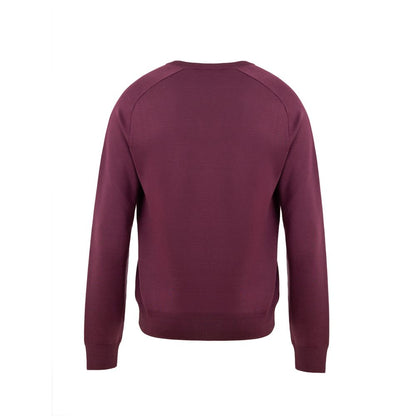 Sweater by Tom Ford for men in polyamide polyurethane & silk purple features an polished silhouette, showcasing refined and a sophisticated v-neck neckline for a truly polished finish.