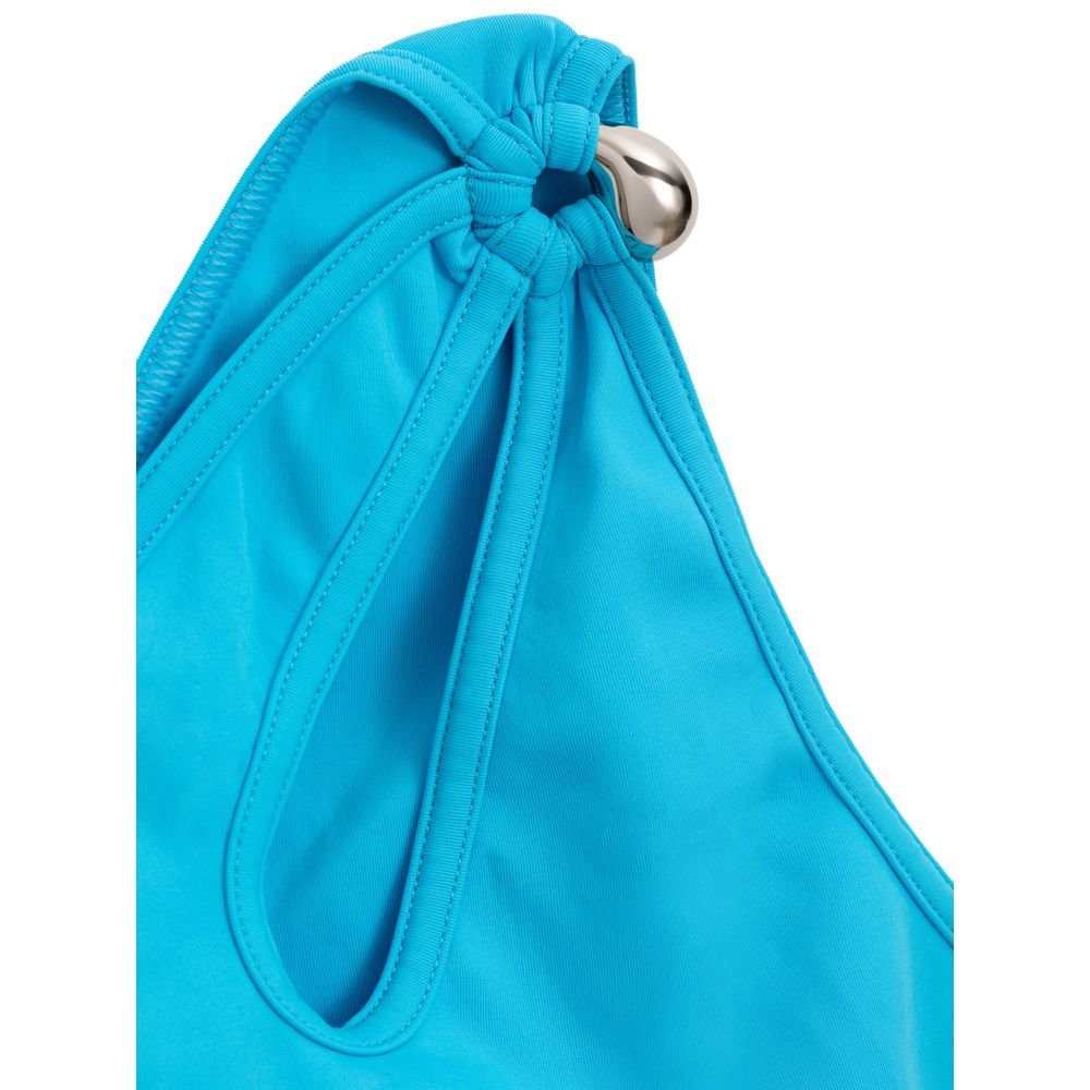 Swim Briefs by Bottega Veneta for women in polyamide blue & turquoise features a refined silhouette, showcasing the refined design of this Women's Polyamide Swim Briefs with a refined fit.