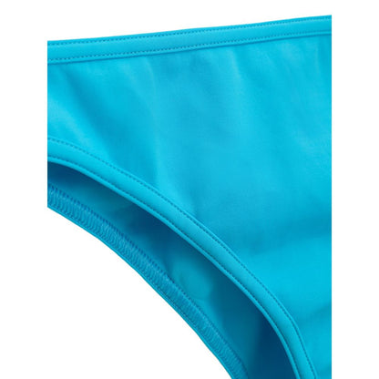 Swim Briefs by Bottega Veneta for women in polyamide blue & turquoise features a resort ready silhouette from the Women's Polyamide Swim Briefs collection, showcasing a resort ready finish with a streamlined resort ready fit.