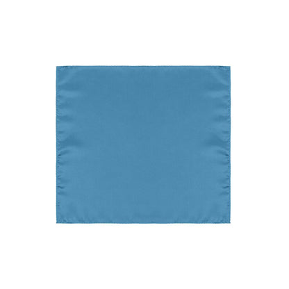 Pocket Square by Dolce & Gabbana for men in silk light-blue features a dapper design from the Silk Pocket Square collection.