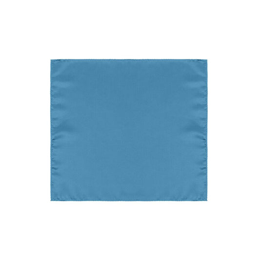 Pocket Square by Dolce & Gabbana for men in silk light-blue features a dapper design from the Silk Pocket Square collection.