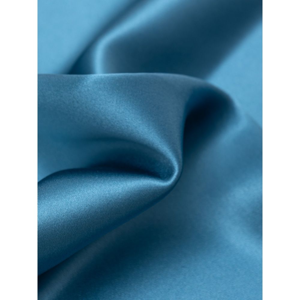 Pocket Square by Dolce & Gabbana for men in silk light-blue features a distinguished design that beautifully showcases the signature elegance of Silk Pocket Square.
