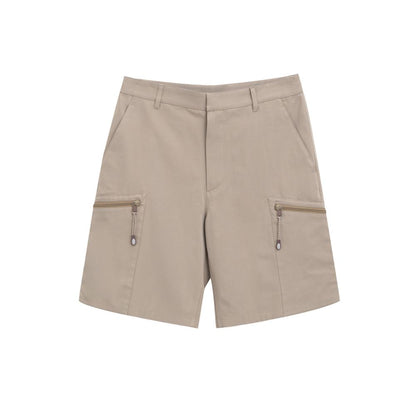 Bermuda Shorts by Dior for men in cotton beige presents a contemporary silhouette, showcasing a contemporary with a refined short and elegant .