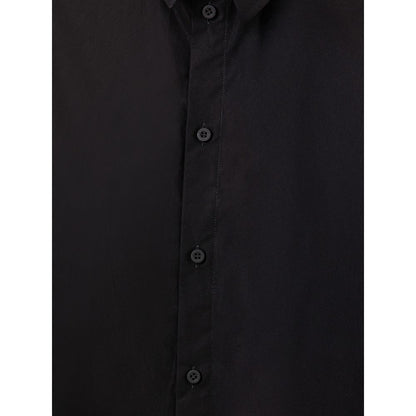 Dress by Balenciaga for women in cotton black features an sultry silhouette defined by a and , falling to an sultry for a sultry look.