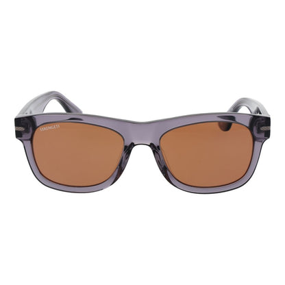 Sunglasses by Serengeti for unisex in and gray featuring an opulent rectangle full-rim frame design with a sophisticated gray coloured frame finish and high-performance photochromatic polarized category-2-medium-tint lens.