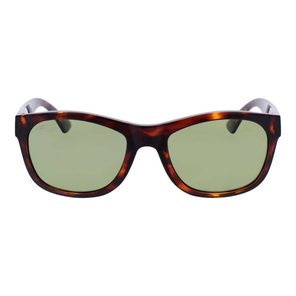 Sunglasses by Serengeti for unisex in plastic and brown featuring an opulent rectangle full-rim frame design with a sophisticated brown coloured frame finish and high-performance photochromatic polarized category-2-medium-tint lens.