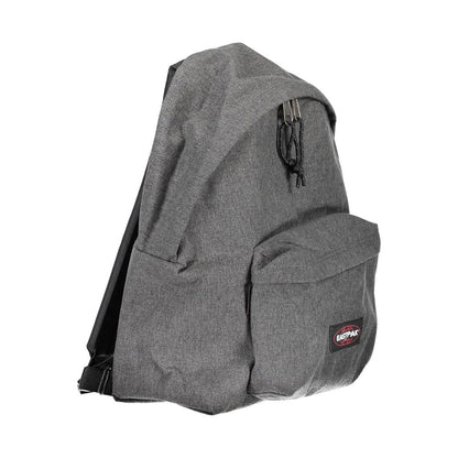 Backpack by Eastpak for men in polyester gray showcases a stately Polyester Backpack design, featuring a secure zipper with stately and versatile backpack-strap & adjustable-strap.