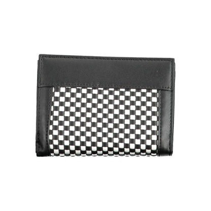 Cardholder Wallet by Guess Jeans for women in polyethylene black presents a streamlined silhouette, showcasing the sophisticated design of the Polyethylene Cardholder Wallet collection with functional card-organization coin-purse.