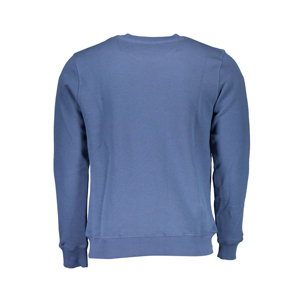 Activewear Sweatshirt by North Sails for men in cotton polyester blue & print presents a ergonomic silhouette, showcasing a sophisticated and detailed with premium for a ergonomic finish.