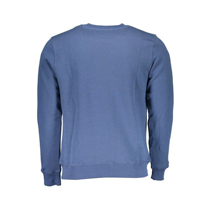 Activewear Sweatshirt by North Sails for men in cotton polyester blue & print presents a ergonomic silhouette, showcasing a sophisticated and detailed with premium for a ergonomic finish.