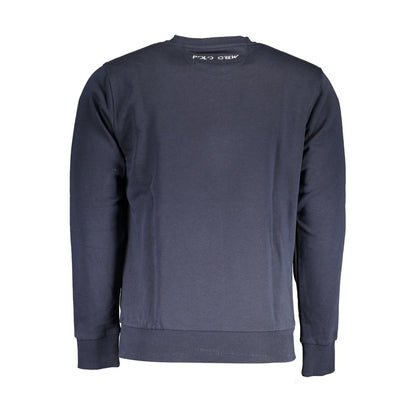 Sweatshirt Sweater by La Martina for men in cotton blue features an tactile silhouette, showcasing a sophisticated and tactile for a refined finish.