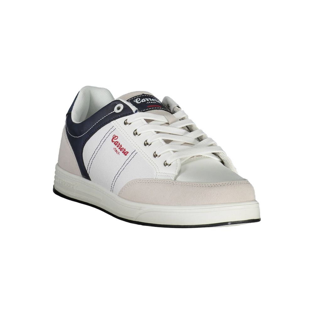 Carrera Men's Fashion Polyester Sneakers - White