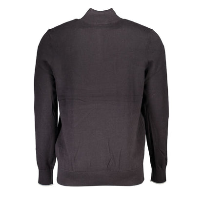 Sweater by Timberland for men in organic cotton black showcases a sumptuous silhouette, artfully finished with a sumptuous and for a sophisticated, sumptuous look.