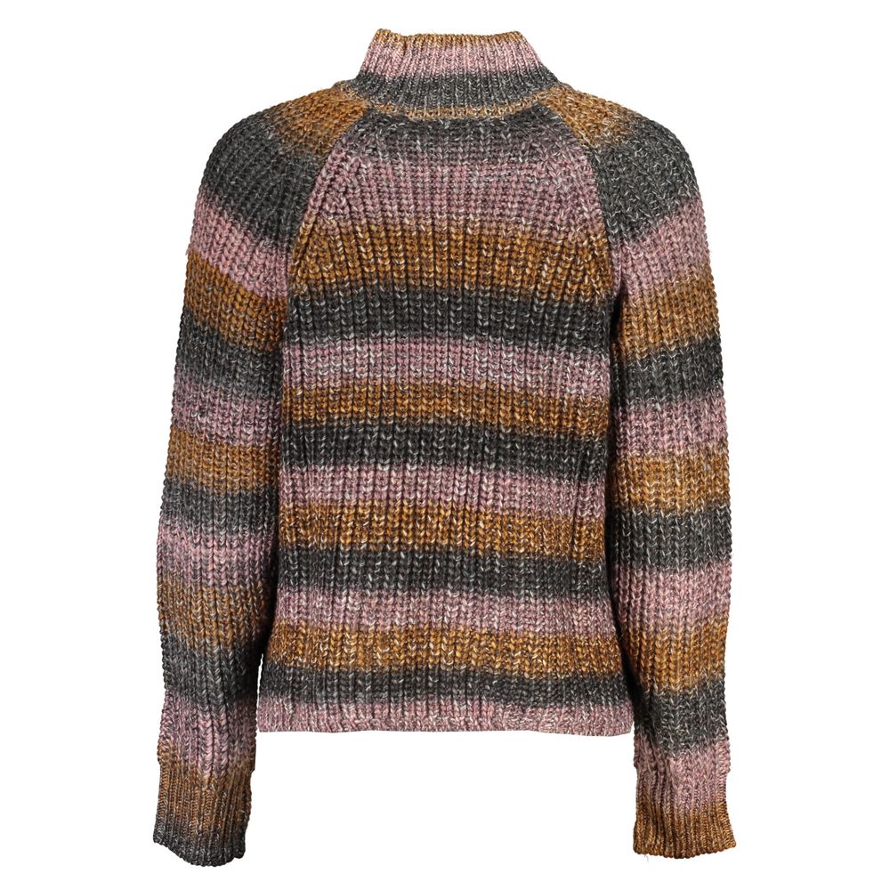 This Sweater by Desigual for women in fabric gray presents a understated silhouette, featuring a sophisticated and for a understated finish.