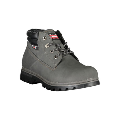 Boots by Carrera for men in polyester gray features an dynamic silhouette, showcasing the dynamic Men's Polyester Boots design with its distinctive and elegant .