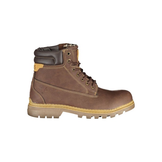 Boots by Carrera for women in polyester brown features an high-performance silhouette, showcasing the sophisticated design of the Women's Polyester Boots with a and a refined .