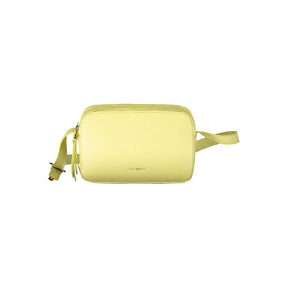 Coccinelle Leather Crossbody Handbag - Yellow
