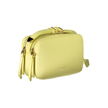 Coccinelle Leather Crossbody Handbag - Yellow