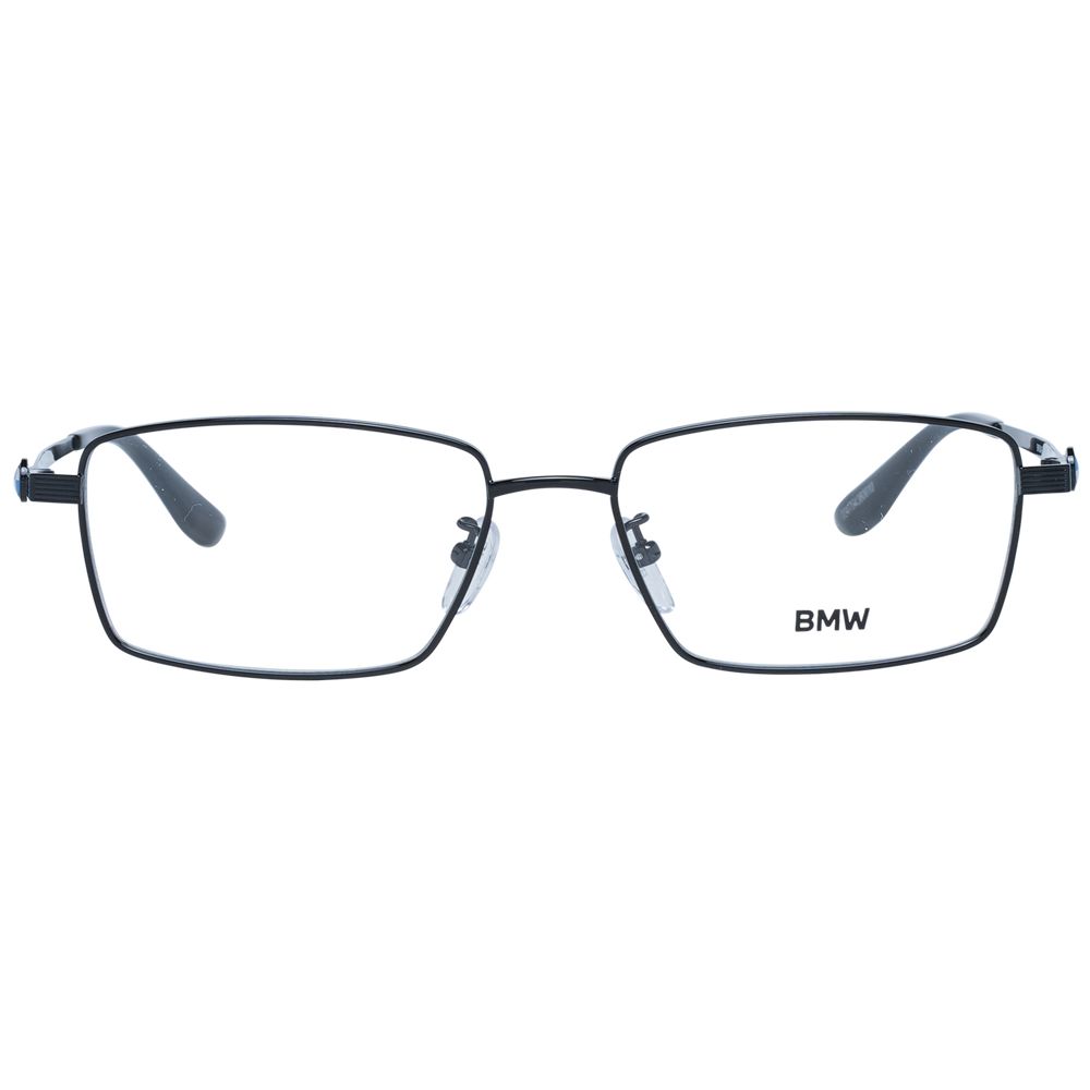 Eyeglasses Frames by BMW for men in titanium and black showcases an refined full-frame frame design featuring a sophisticated black coloured frame for an refined and refined aesthetic.