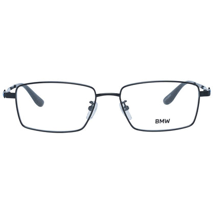 Eyeglasses Frames by BMW for men in titanium and black showcases an refined full-frame frame design featuring a sophisticated black coloured frame for an refined and refined aesthetic.