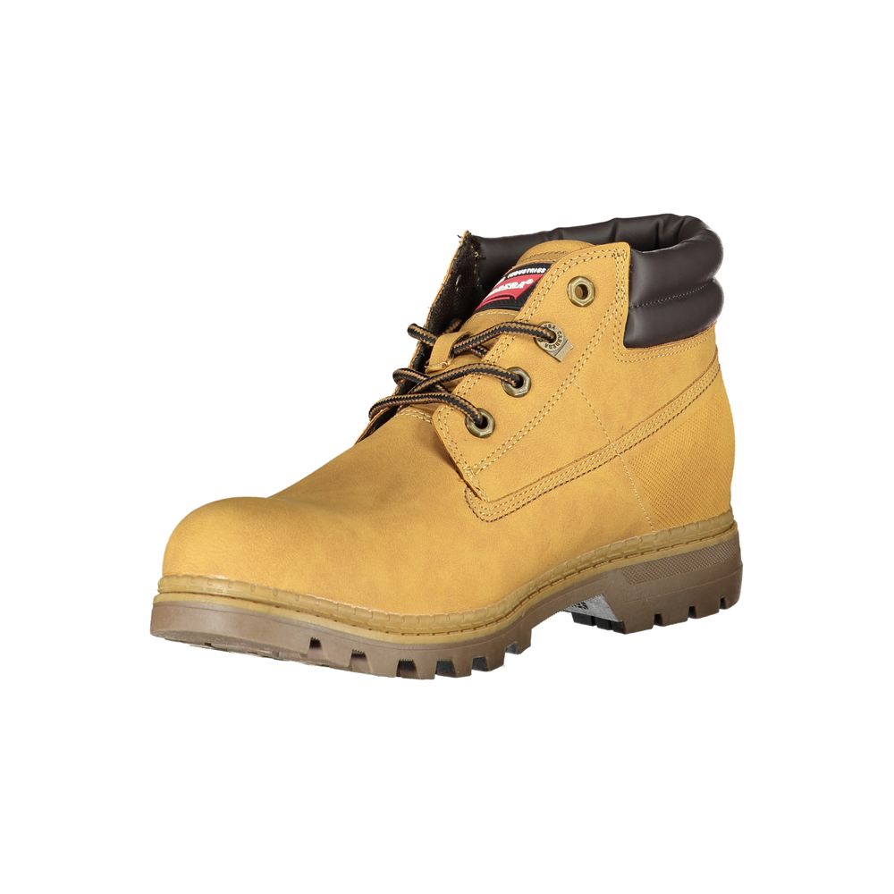 Boots by Carrera for men in polyester yellow features an dynamic silhouette, showcasing the dynamic Men's Polyester Boots design with its distinctive and elegant .