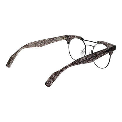 Yohji Yamamoto Women's Full-Rim Panto Plastic Eyeglasses Frames - Black