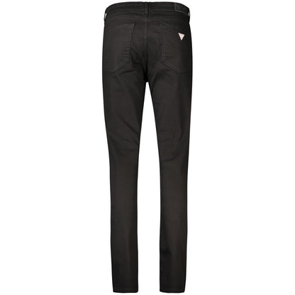 Jeans by Guess Jeans for women in cotton black presents a refined pantology silhouette, artfully defined by a refined pantology skinny, long, and a sophisticated .