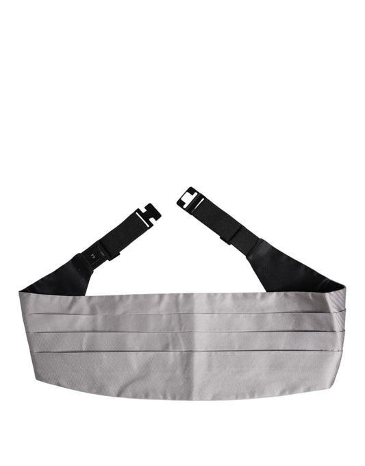 Dolce & Gabbana Silk Cummerbund - Gray