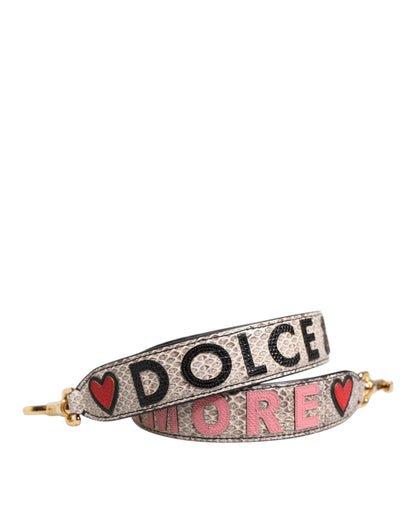 Shoulder Strap by Dolce & Gabbana for women in ayers calf leather gold & multicolor showcases a enviable design, perfect for elevating any ensemble as part of the Ayers Calf Leather Shoulder Strap collection.