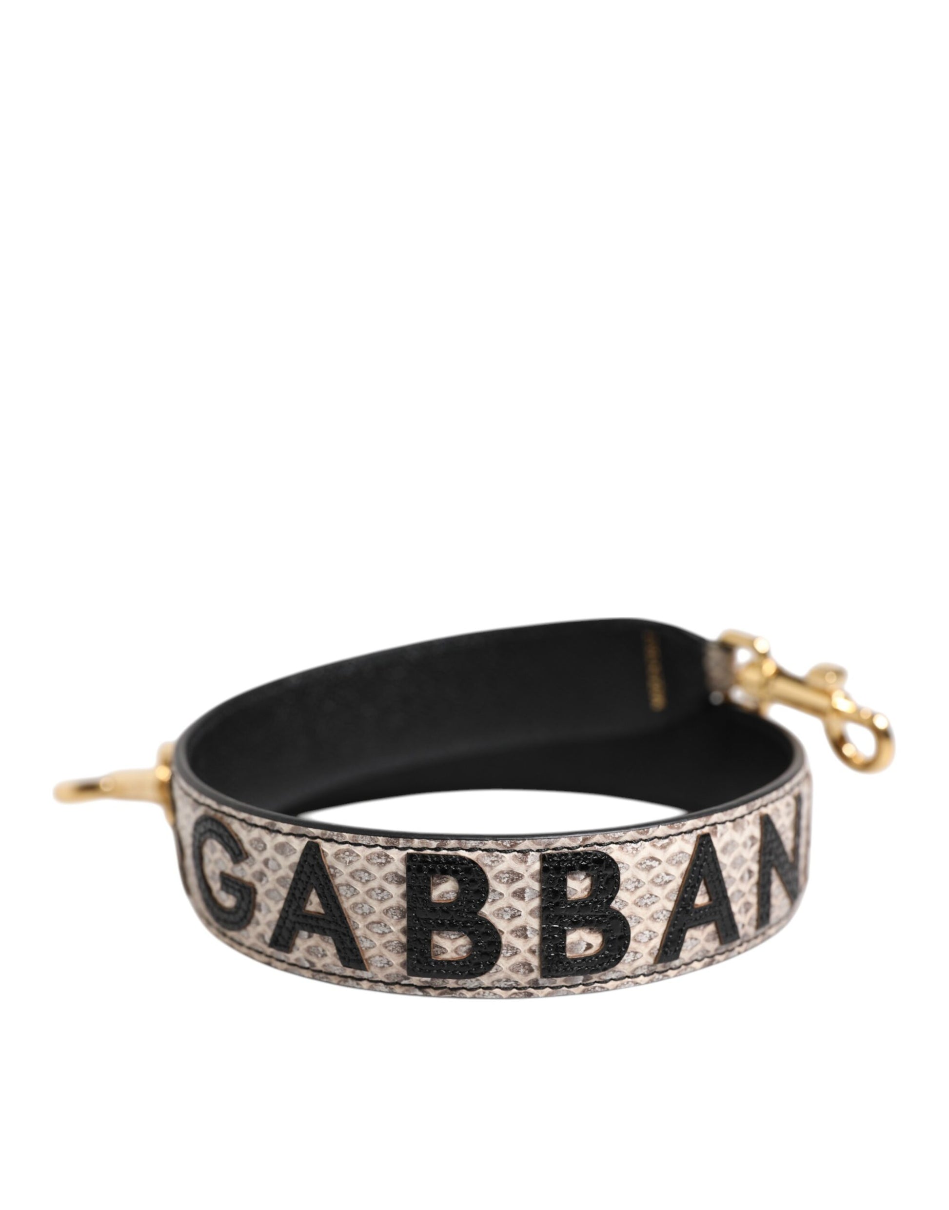 Shoulder Strap by Dolce & Gabbana for women in ayers calf leather gold & multicolor features an stylish design, beautifully completing the signature look of the Ayers Calf Leather Shoulder Strap.