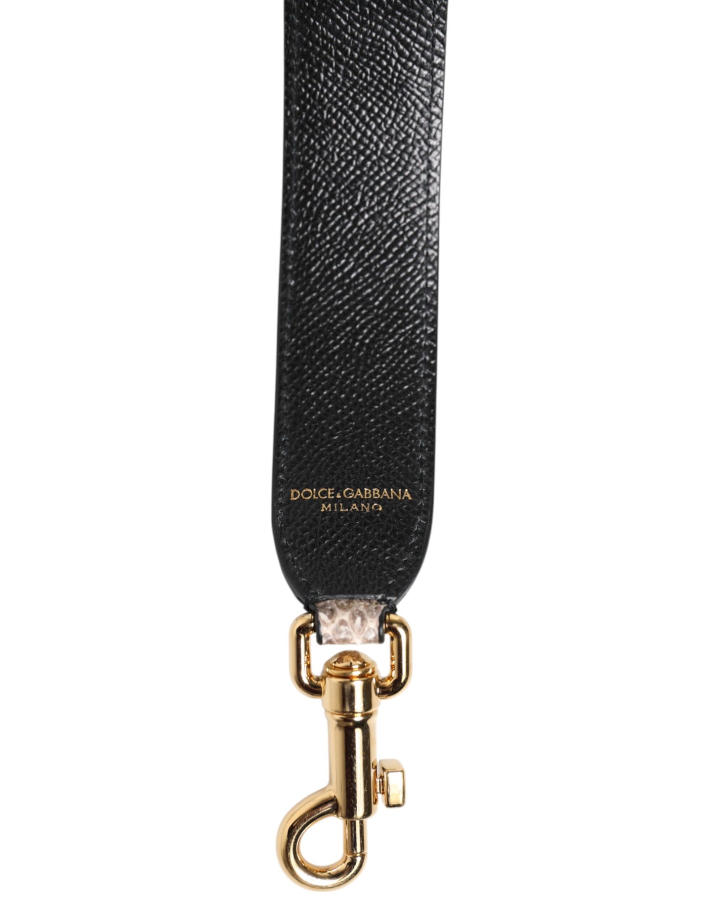 Shoulder Strap by Dolce & Gabbana for women in ayers calf leather gold & multicolor features a dynamic silhouette, artfully enhancing the dynamic design of this Ayers Calf Leather Shoulder Strap.