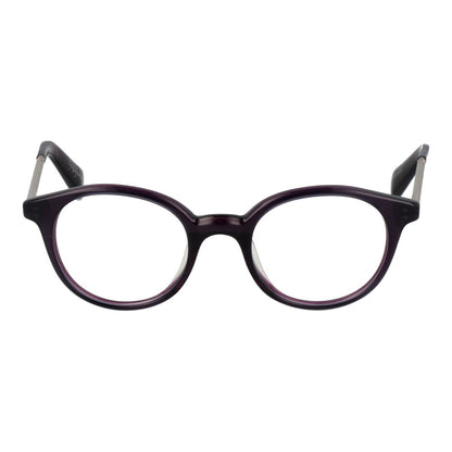 Eyeglasses Frames by Yohji Yamamoto for men in metal and purple showcases an refined full-frame frame design featuring a sophisticated purple coloured frame for an refined and refined aesthetic.