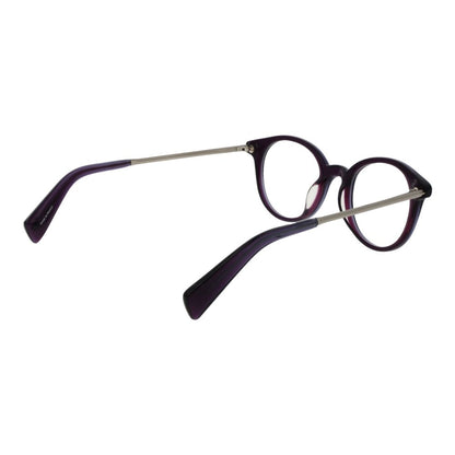 Eyeglasses Frames by Yohji Yamamoto for men in metal purple showcases a refined full-frame frame design with a refined purple coloured frame finish for a refined and sophisticated look.