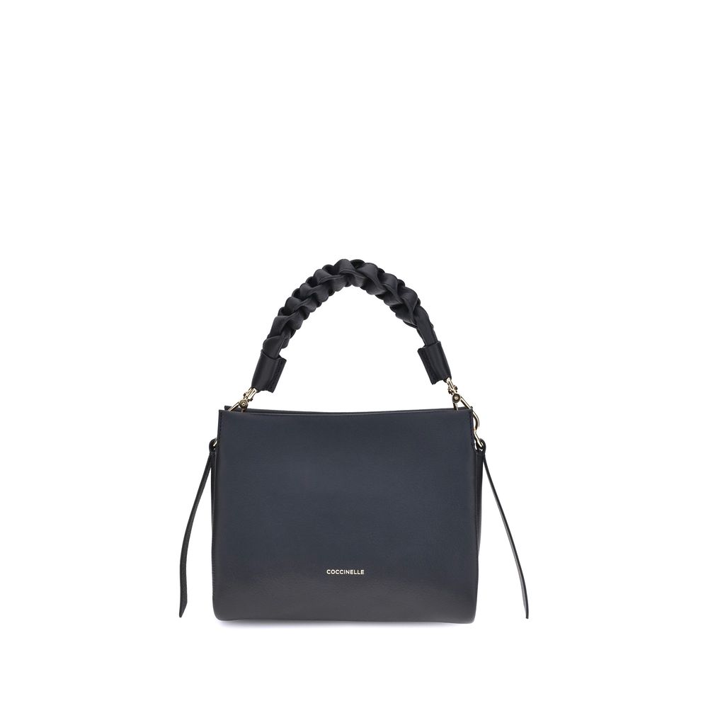 Crossbody Handbag by Coccinelle for women in bos taurus calf leather black & monogram features an refined silhouette, showcasing a secure zipper, ample , and versatile crossbody-strap, shoulder-strap, handle & adjustable-strap for a sophisticated refined aesthetic.