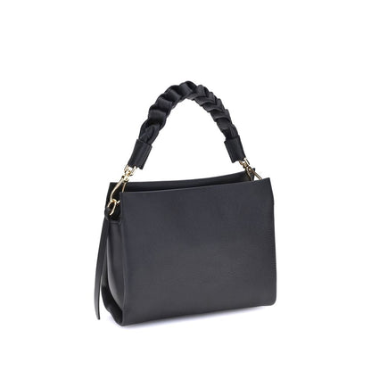 This Crossbody Handbag by Coccinelle for women in bos taurus calf leather and black & monogram presents a sculptural silhouette featuring a secure zipper, ample , and versatile crossbody-strap, shoulder-strap, handle & adjustable-strap for a sculptural finish.