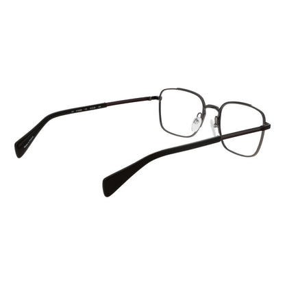 Eyeglasses Frames by Yohji Yamamoto for men in metal bronze showcases a reflective silhouette, artfully incorporating a sophisticated bronze coloured frame with a distinct full-frame frame design.