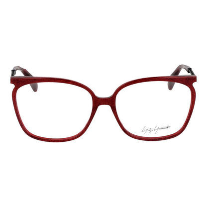 Eyeglasses Frames by Yohji Yamamoto for women in metal red features a refined silhouette, showcasing a refined red coloured frame and full-frame frame design for a sophisticated, premium look.