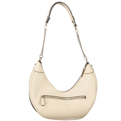 Handbag by Guess Jeans for women in polyethylene beige features a exquisite silhouette, showcasing a secure zipper and exquisite external-pockets & internal-pockets with versatile handle for a exquisite finish.