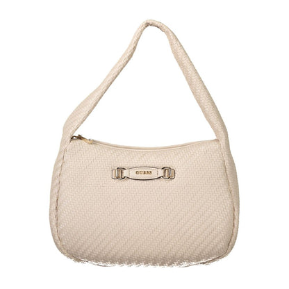 Handbag by Guess Jeans for women in polyethylene pink features an refined silhouette, showcasing a secure zipper, ample document-holder, and versatile for a sophisticated refined aesthetic.
