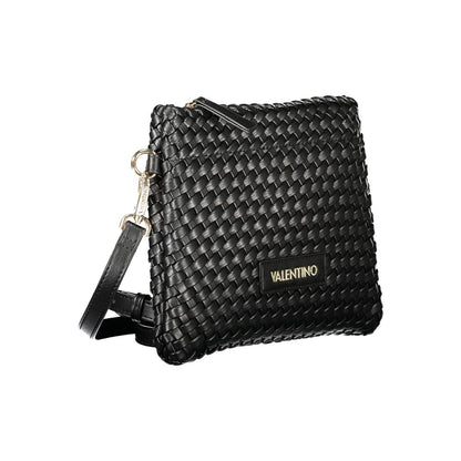 Shoulder Handbag by Mario Valentino for women in polyethylene black features a exquisite silhouette, showcasing a secure zipper and exquisite document-holder & internal-pockets with versatile shoulder-strap & adjustable-strap for a exquisite finish.