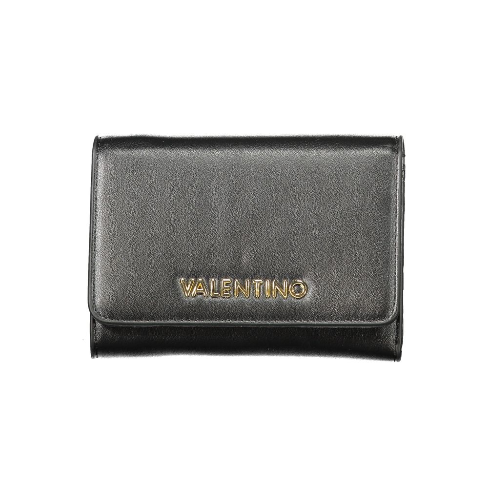 Mario Valentino Polyethylene Cardholder Wallet - Black Signature