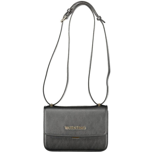Evening Handbag by Mario Valentino for women in polyethylene black features a refined silhouette, showcasing a secure , organized internal-pockets, and versatile shoulder-strap & adjustable-strap for a refined finish.