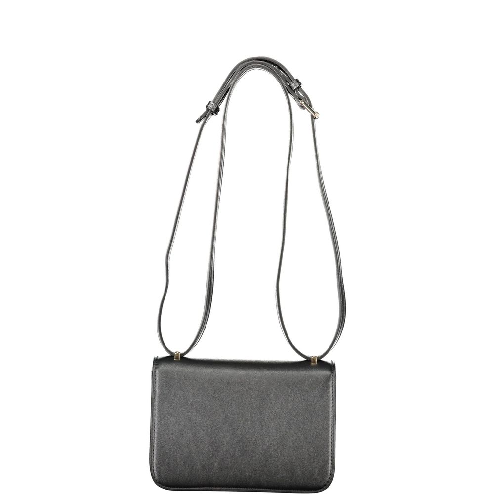 Evening Handbag by Mario Valentino for women in polyethylene black presents a ornamental silhouette, showcasing a secure , ample internal-pockets, and versatile shoulder-strap & adjustable-strap for a ornamental finish.