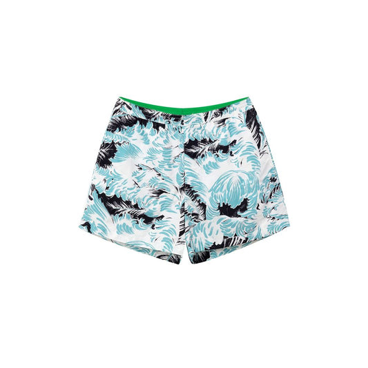 Swim Shorts by Bottega Veneta for men in polyamide & mesh white & print features a resort ready silhouette, perfectly capturing the resort ready aesthetic of Men's Polyamide & Mesh Swim Shorts with a resort ready finish.